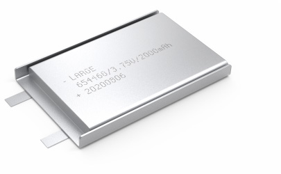 低溫高倍率聚合物電池  654468CL-2000mAh